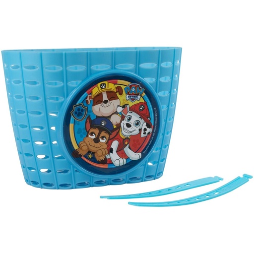 [S37113910] Children's Bike Basket The Paw Patrol Blue