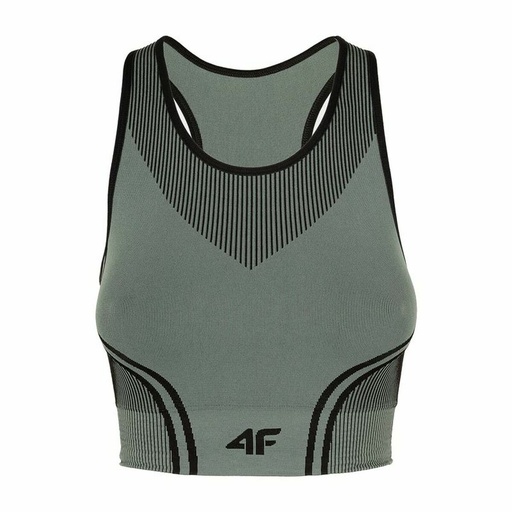 [S6496583] Sports Bra 4F Grey Yoga