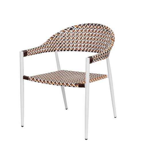 [S8700414] Garden chair Nadia Biscuit Aluminium