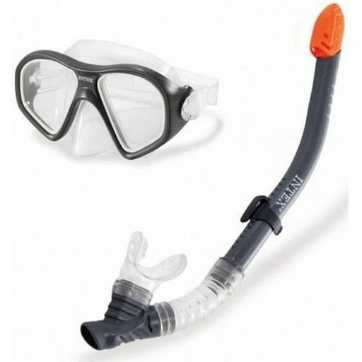 [S2413815] Snorkel Goggles and Tube Intex