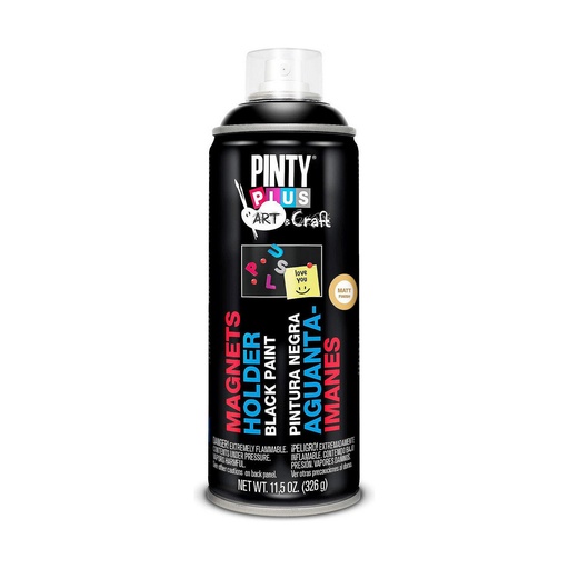 [S7903358] Spray paint Pintyplus Art & Craft PI104 Black Magnetic