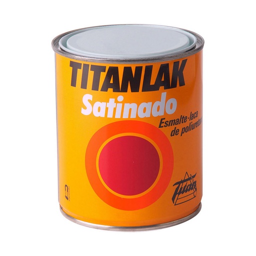 [S7913192] Synthetic enamel paint Titanlux Titanlak 11140038 Lacquer White Satin finish 375 ml