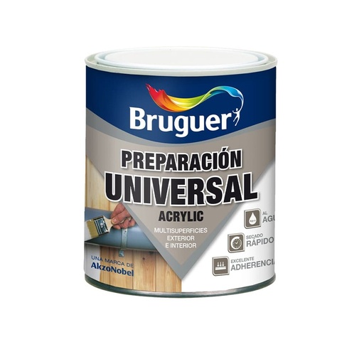 [S7903617] Surface preparation Bruguer 5120577  Universal Acrylic Printing White 750 ml Matt