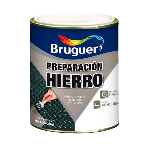[S7902856] Surface preparation Bruguer 5322601  Iron Fast drying Printing Grey 750 ml Matt