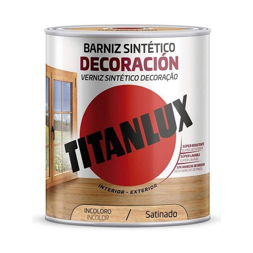 [S7913236] Synthetic varnish Titanlux m11100014 250 ml Colourless Satin finish