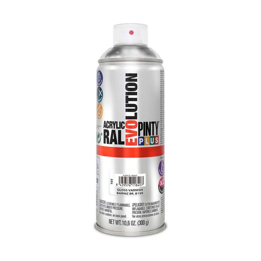 [S7902610] Varnish Spray Pintyplus Evolution B199 400 ml Colourless