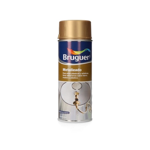 [S7903661] Spray paint Bruguer 5198001 Metallic Golden 400 ml