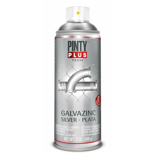 [S7908261] Spray paint Pintyplus Tech Galvazinc Silver