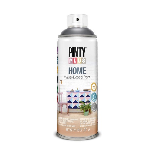 [S7910618] Spray paint Pintyplus Home HM438 400 ml Black