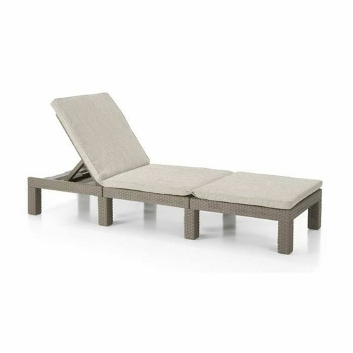 [S7169141] Sun-lounger Allibert by KETER Daytona 195 x 65 x 25,5 cm Beige