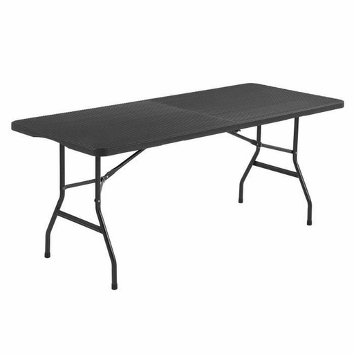 [S7170633] Folding Table 180 x 74 x 73,5 cm Steel Polyethylene