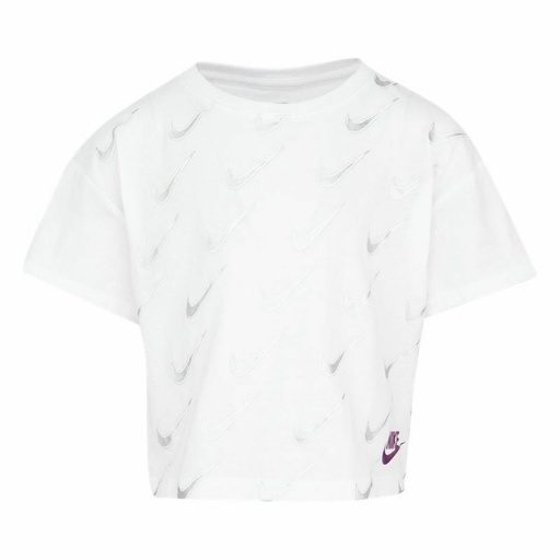 [S6496223] Child's Short Sleeve T-Shirt Nike Sb Icon White