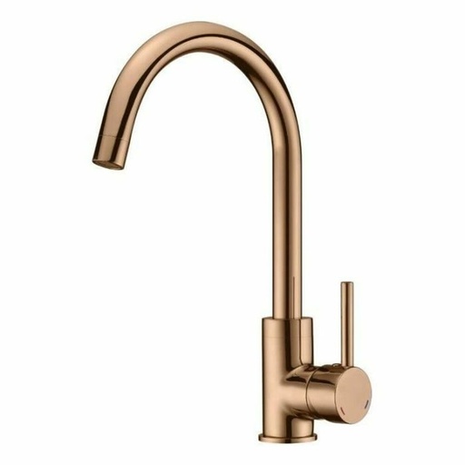 [S7108606] Mixer Tap Rousseau 4060435 Rose Stainless steel Brass