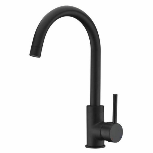[S7108605] Mixer Tap Rousseau 4060411 Black Stainless steel Brass