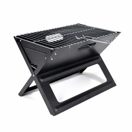 [S7918883] Folding Portable Barbecue for use with Charcoal X-shaped 45 x 30 x 35 cm Iron