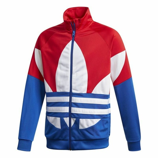 [S6496216] Children's Sports Jacket Adidas Big Trefoil Red