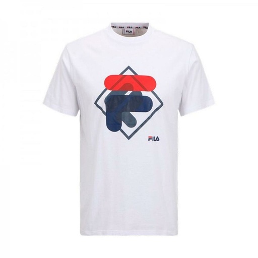 [S2025498] Child's Short Sleeve T-Shirt Fila FAT0340 10001 White