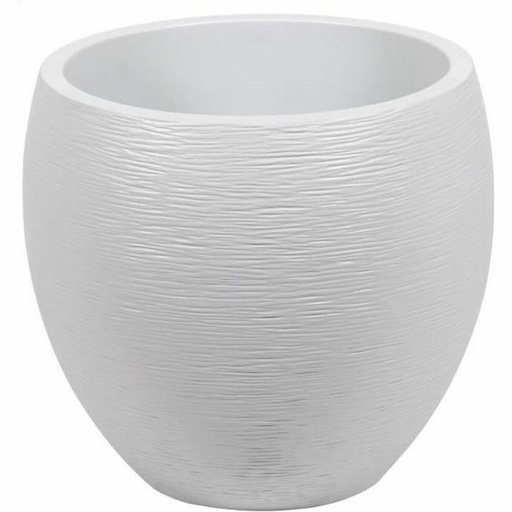 [S7149304] Plant pot EDA Graphit Circular White Ø 50 cm