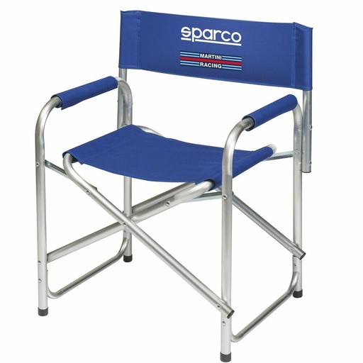 [S3721387] Folding Chair Sparco Martini Racing Blue