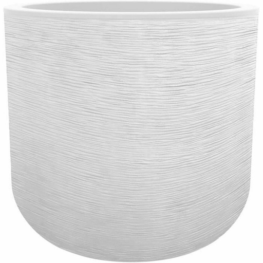 [S7166565] Planter EDA Graphit'Up Circular White Plastic Ø 50 cm
