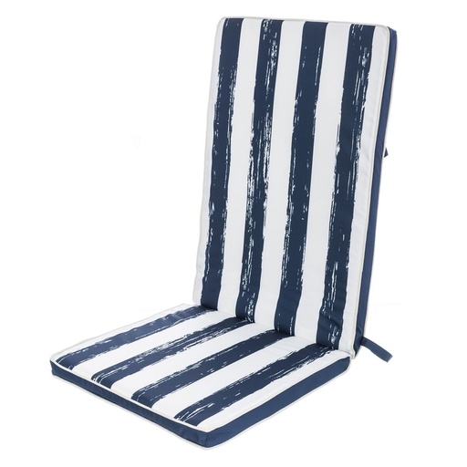 [S8700029] Chair cushion 123 x 48 x 4 cm Blue
