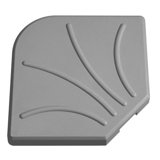 [S8700202] Base for beach umbrella Grey Cement 47 x 47 x 5,5 cm
