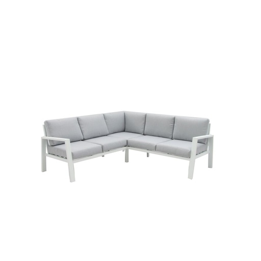 [S8700108] Garden sofa Thais White 195 x 195 x 73,6 cm