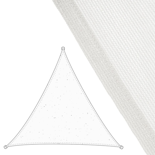 [S8700123] Shade Sail Vela sombreo White 3,5 x 3,5 m 350 x 350 x 0,5 cm Awning