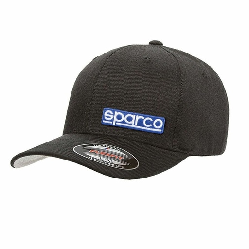 [S3723840] Hat Sparco FLEXFIT Black S/M