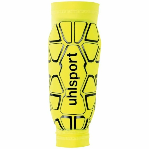 [S6472143] Football Shinguards Uhlsport Bionikshield Yellow