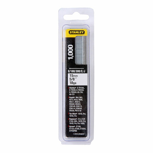 [S7918282] Nails Stanley 1-swk-bn0625t 1000 Unidades 15 mm