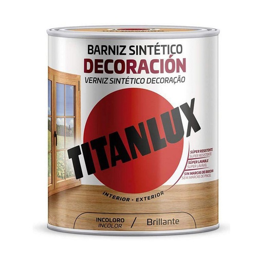 [S7919504] Varnish Titanlux M10100414 250 ml Mahogany