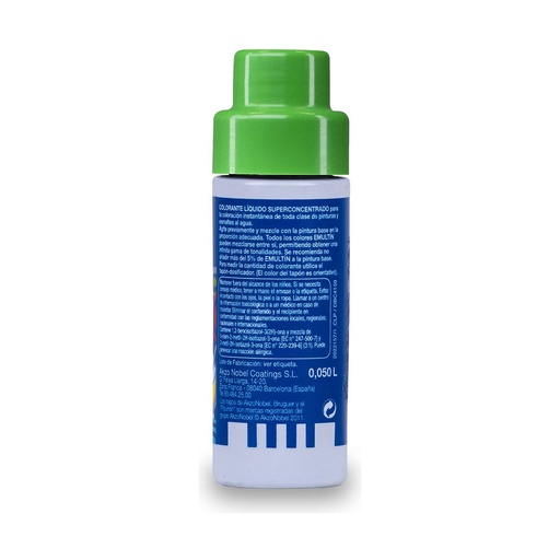 [S7909736] High Concentration Liquid Colourant Bruguer 5056654 Green 50 ml