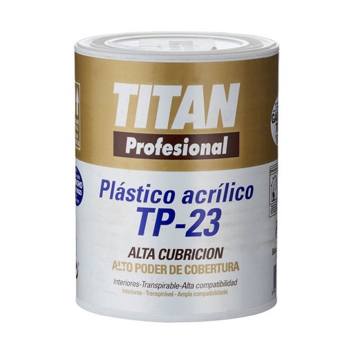 [S7913220] Acrylic paint Titan T-3 123000301 White 1 L Acrylic paint