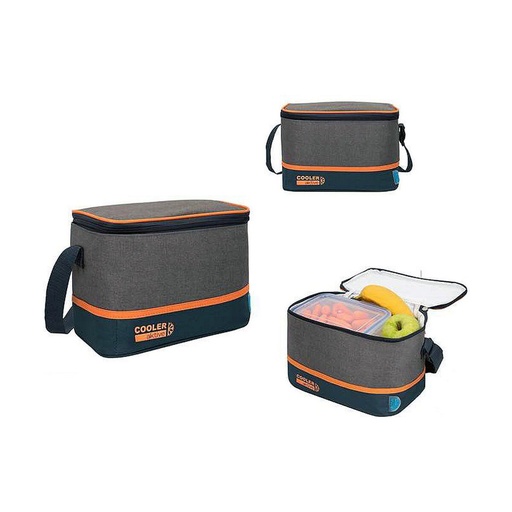 [S2426594] Cool Bag Aktive Igloo Brown 5 L 24 x 15 x 17 cm Metal Aluminium