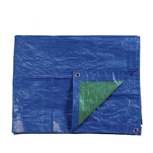 [S7916532] Awning EDM 74993 Blue Green 90 g/m² 4 x 6 m Double-sided