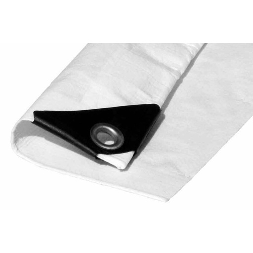 [S7916537] Awning EDM 74999 White 90 g/m² 5 x 8 m Double-sided