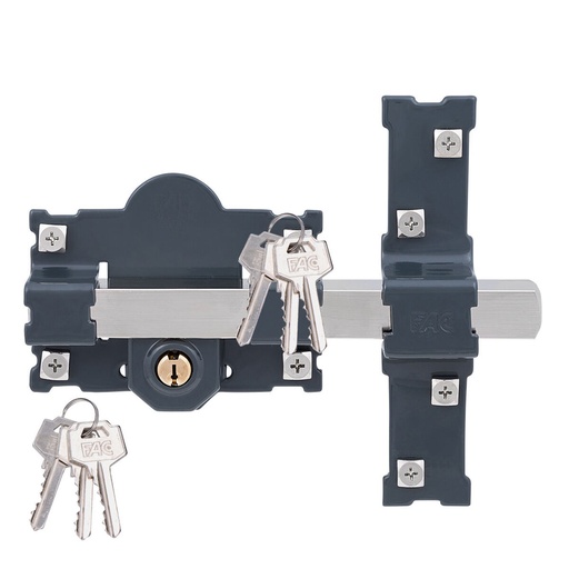 [S7919815] Safety lock Fac 101-l/105 Steel Dark grey 50 mm 105 mm