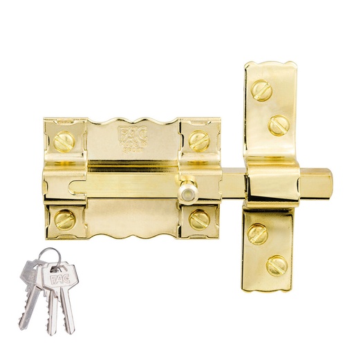 [S7919834] Door bolt Fac 300-p/87 Golden Fastener
