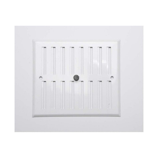[S7902412] Grille Fepre Adjustable Aluminium White (17 x 19 cm)