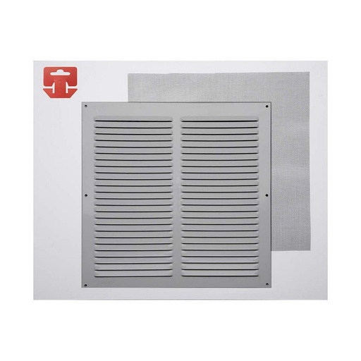 [S7902396] Grille Fepre Mosquito net Aluminium Chromed (30 x 30 cm)