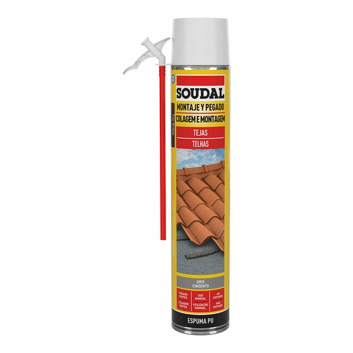 [S7912993] Foam Soudal Polyurethane Roof Grey 750 ml