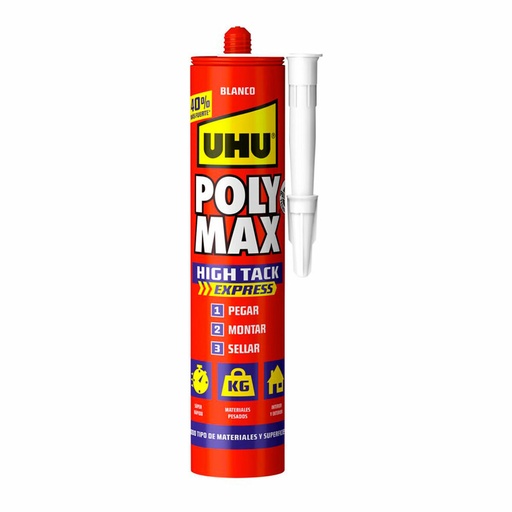 [S7912687] Sealer/Adhesive UHU 7000131 Poly Max High Tack Express White 440 g
