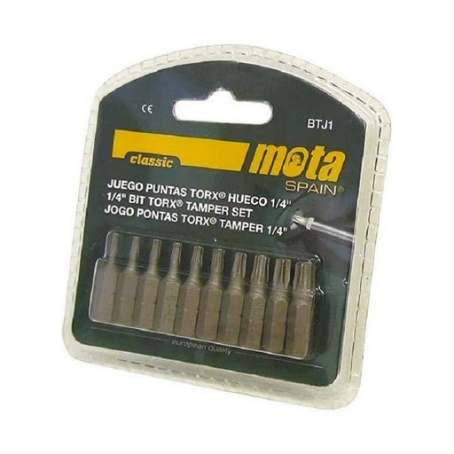 [S7900132] Bit set Mota btj1 25 mm 10Units