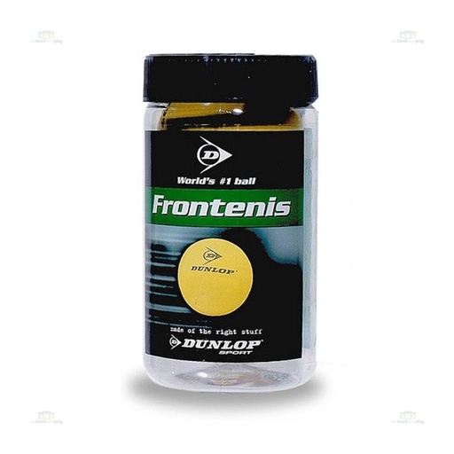 [S2023559] Tennis Balls Dunlop TB FRONT B 2 PET 305930 Yellow