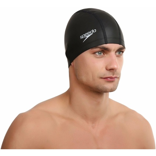[S2023757] Swimming Cap Speedo  PACE CAP 8-720640001 Black Silicone