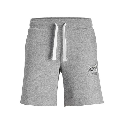 [S2024709] Men's Sports Shorts Jack & Jones JPSTANDY SWEAT 12225087 Grey