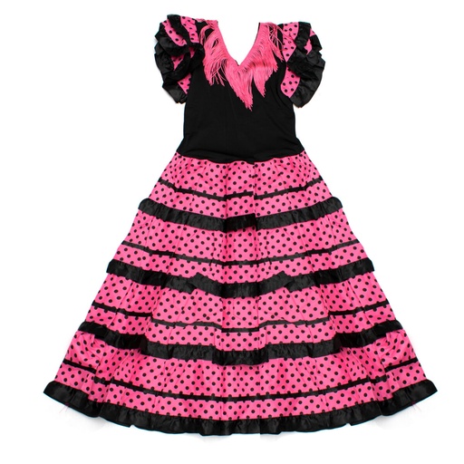 [S0364788] Dress Flamenco VS-NPINK-LN12 12 Years