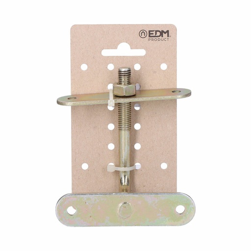 [S7901187] Rail Support EDM 85581 Basic Golden Steel Iron Adjustable