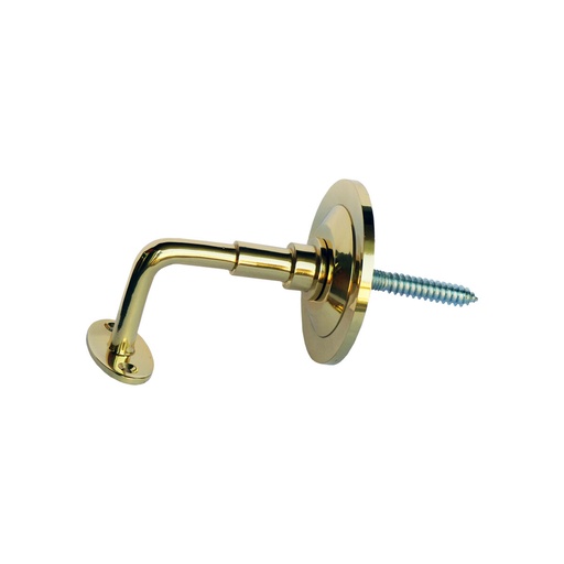 [S7901185] Rail Support EDM 85579 Golden Polished brass Ear (of wheat)